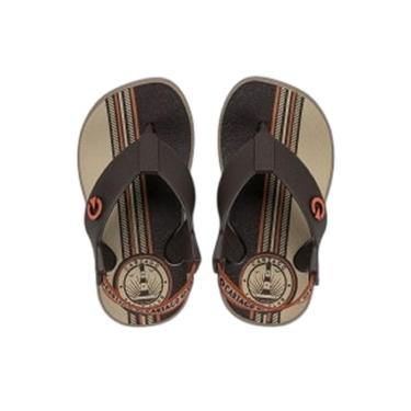 Imagem de Chinelo Infantil Menino Grendene Cartago Atlanta Marrom 0122-Masculino