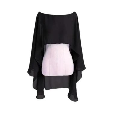 Imagem de Capa De Chiffon Para Casamento Feminina, Bolero, Jaqueta De Noiva, Ace