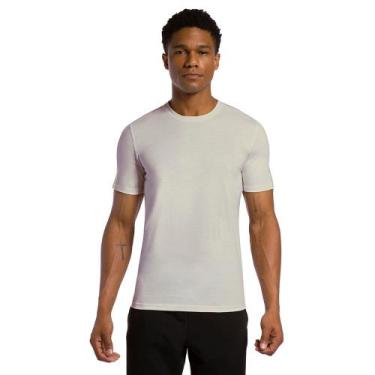 Imagem de Camiseta Comfy Tape Olympikus Masculina, Bege, GG