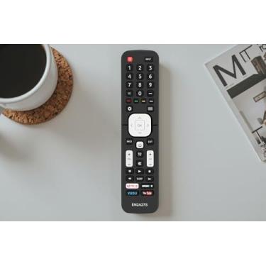 Imagem de EN2A27 Universal para controle remoto Hisense TV, controle remoto compatível com todas as Smart TVs Hisense 4K LED HD UHD