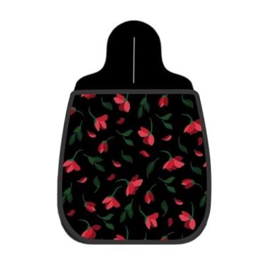 Imagem de Lixeira De Carro Organizador Lixinhocar Flores Vermelhas Campo