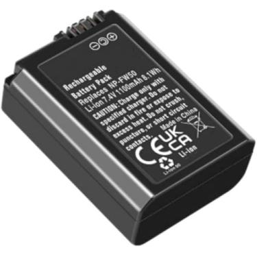 Imagem de 7,4 V 8,14 Wh/1100 mAh NP-FW50 Compatível com Sony Alpha A7 A7R A7RII A7II A7SII A7S A6300 A6500 A6000 RX10 NEX-3 NEX-3N NEX-5 NEX-5N NEX-5T NEX-5T X-6 NEX-7 NEX-C3 NEX-F3