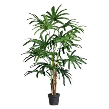 Imagem de SLGGPJBU Plantas falsas planta artificial árvore artificial decoração sala de estar árvore artificial simulação vaso plantas artificiais plantas artificiais interior exterior, 200 cm