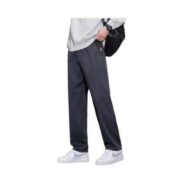 Imagem de Calças Casuais Finas De Verão Para Homens, Confortáveis Em Lyocell, Mo