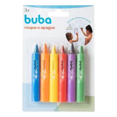 Imagem de Brinquedo Giz Para Banho Caneta Risque E Apague Buba