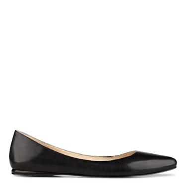Imagem de Nine WEST Sapatilhas femininas, Patente preta, 35