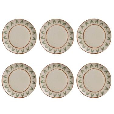 Imagem de Conjunto De Pratos Rasos 06 Peças Coup Magari Porto Brasil