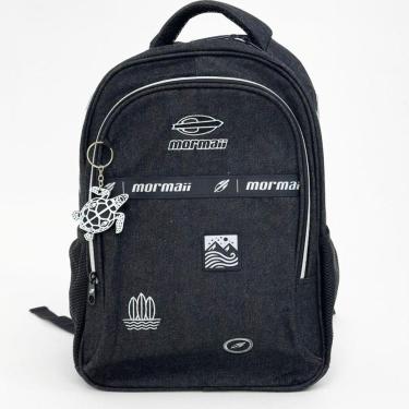 Imagem de Mochila Mormaii Jeans Casual com Chaveiro Feminina-Feminino