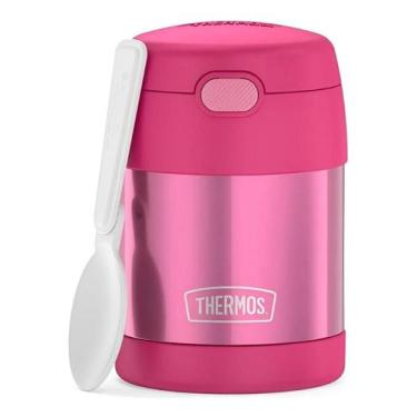 Imagem de Pote Térmico Infantil Funtainer F310 Rosa Thermos - 290ml