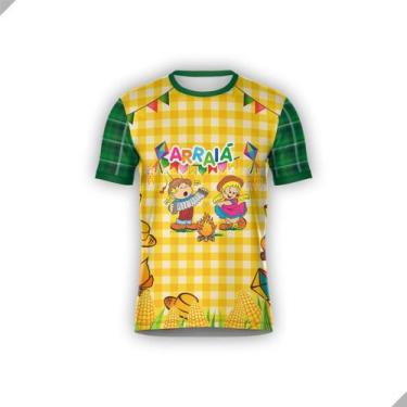 Imagem de Camiseta Unissex Dry Fit Arraiá Quadrilha Festa Junina - UdiPrint, GG