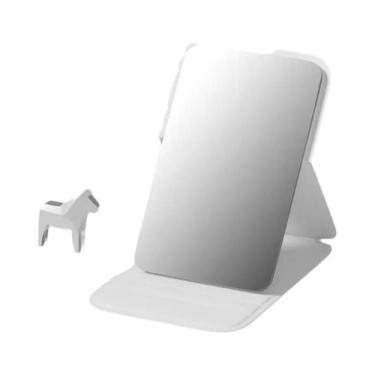 Imagem de Espelho De Maquiagem Portátil E Dobrável Para Mulheres, Alta Qualidade