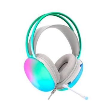 Imagem de Headset Gamer Xtrike GH-511, Drivers 50mm, Conexão P2, Iluminação RGB, Branco - GH-511-Unissex