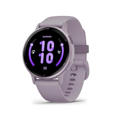 Imagem de Garmin Relógio Vivoactive 5 Lilás 42mm com Monitor Cardíaco de Pulso e GPS