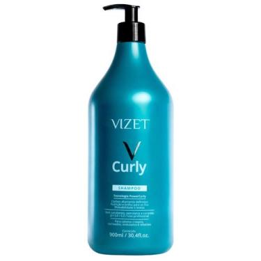 Imagem de Shampoo Low Poo Crespos e Cacheados Curly Vizet 900ml