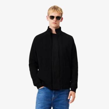 Imagem de Agasalho com Zíper Forro Dupla Face - Lacoste, XL, Preto