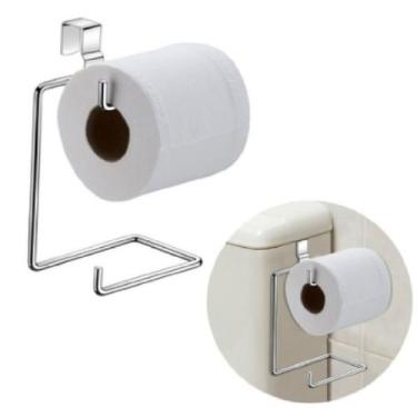 Imagem de Suporte Duplo Porta Papel Higienico Caixa Acoplada Privada - Inter