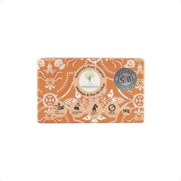 Imagem de ORGÂNICA - Sabonete em Barra Puro Vegetal Vegano 90g Pêssego e Flor de Lótus