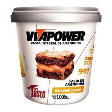 Imagem de Pasta De Amendoim 1kg Vitapower Escolha Seu Sabor !, Brownie Cream