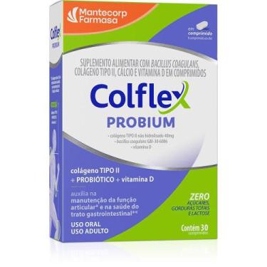 Imagem de Colágeno Colflex Probium 30 Comprimidos