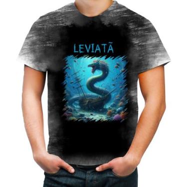 Imagem de Camiseta Desgaste Leviatã Leviathan Monstro Marinho 2 - Kasubeck Store