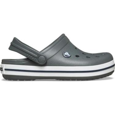 Imagem de Sandália Crocs Crocband Clog K Slate Grey/Navy, 31, Slate grey, Navy