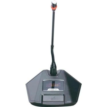 Imagem de Microfone sem Fio Gooseneck Duplo KRD200DG com Haste Flexível e Receptor para Dois Canais Karsect