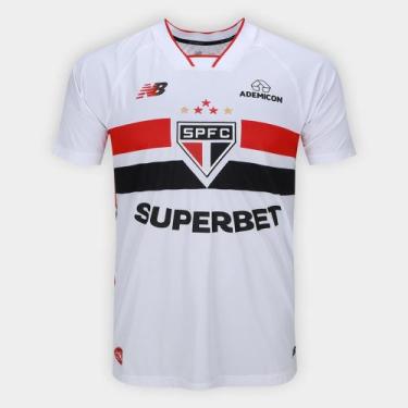 Imagem de Camisa do São Paulo I 2026/2027 Torcedor Branca - Camisa Fan, XXL