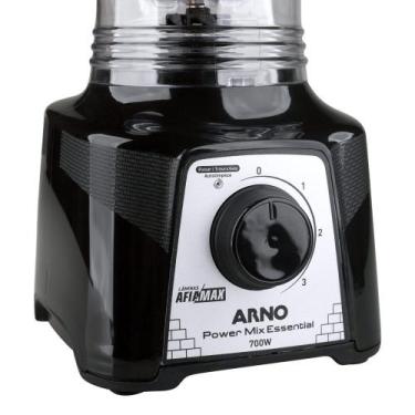 Imagem de Liquidificador Arno Power Mix Essential Preto LQ19 220V, Unica, 220V