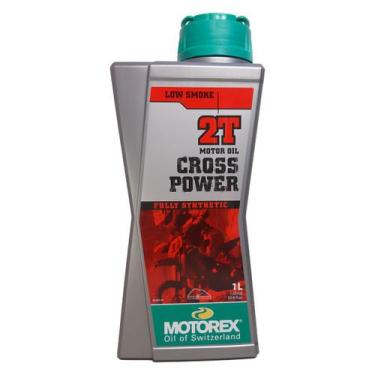 Imagem de Óleo Lubrificante de Motor - MOTOREX Cross Power - 100% Sintético P/ M