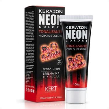Imagem de Tonalizante Kert Keraton Neon Colors Red Fusion 100g