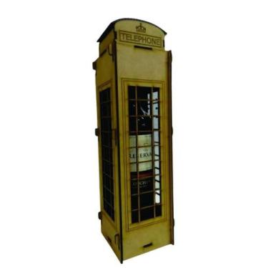 Imagem de Adega Mdf Cabine Telefonica Londres - LENOBRE