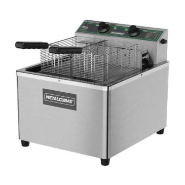 Imagem de Fritador Elétrico de Mesa 15 Litros Óleo FOE 15 M 220V 8000W - Metalcu