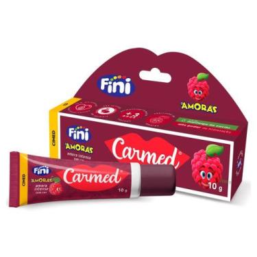 Imagem de Hidratante Labial Carmed Fini Amoras Amora Intensa com Cor 10g