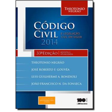 Imagem de Código Civil e Legislação Civil em Vigor - 2014 - SARAIVA (JURIDICOS) 
