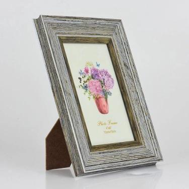 Imagem de Porta Retrato Mirna Cinza 10X15cm - Entre mares