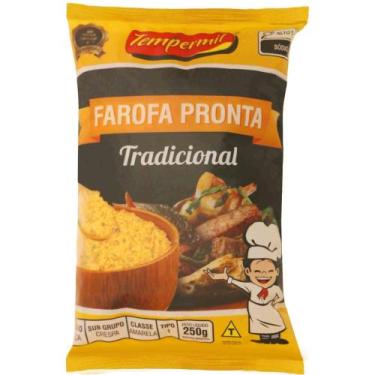 Imagem de Farofa de Mandioca Temperada Tradicional Original 250g - Tempermil