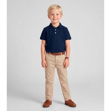 Imagem de Polo Infantil Masculina Trick Nick Azul, 12, Azul