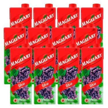 Imagem de Suco Maguary Néctar Misto de Uva 1l 12 Unidades