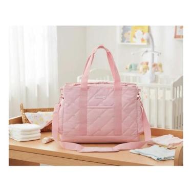 Imagem de Bolsa Maternidade Lilica Ripilica Tote Comfy Grande Original Cor:Rosa