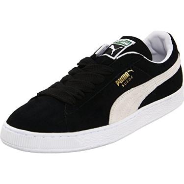 Imagem de PUMA Suede Classic XXI AC (Toddler) Black White 7 Toddler M