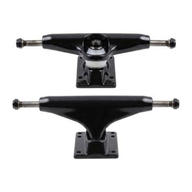 Imagem de Truck Skate Lyons 139mm Preto Brilhante Resistente Cor:PretoTamanho:Ún