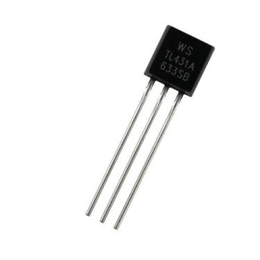 Imagem de Kit 100 peças tl431 - formato bc - 3 terminais - tl 431 - WS