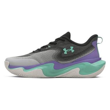 Imagem de Tênis Under Armour Layup Masculino Preto Multi Casual e Confortável, 4