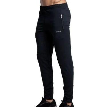 Imagem de Calça kanxa 7259 treino masculina, Preto, GG