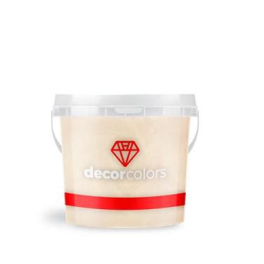 Imagem de Cimento queimado diamantado branco gatinho 3,2kg - decor colors