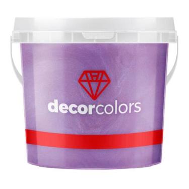Imagem de Cimento Queimado Diamantado 3,2 kg - Decor Colors, Ametista