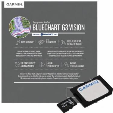 Imagem de Carta Náutica Garmin Bluechart G3 Vision Costa Leste América do Sul