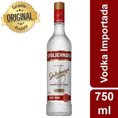 Imagem de Vodka Importada Stolichnaya Premium Letonia - 750ml