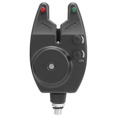 Imagem de Alarme de mordida de pesca, alerta sonoro de vara sensível, alarme de pesca, volume ajustável, bateria de longa duração, design compacto, para cais de carpa, barco, água doce