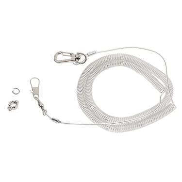 Imagem de Serenable de Corrente de Pé Tornozeleira de de Tamanho para Treinamento de Animais de Estimação, Corda de 5m e anel de tornozeleira tamanho 10